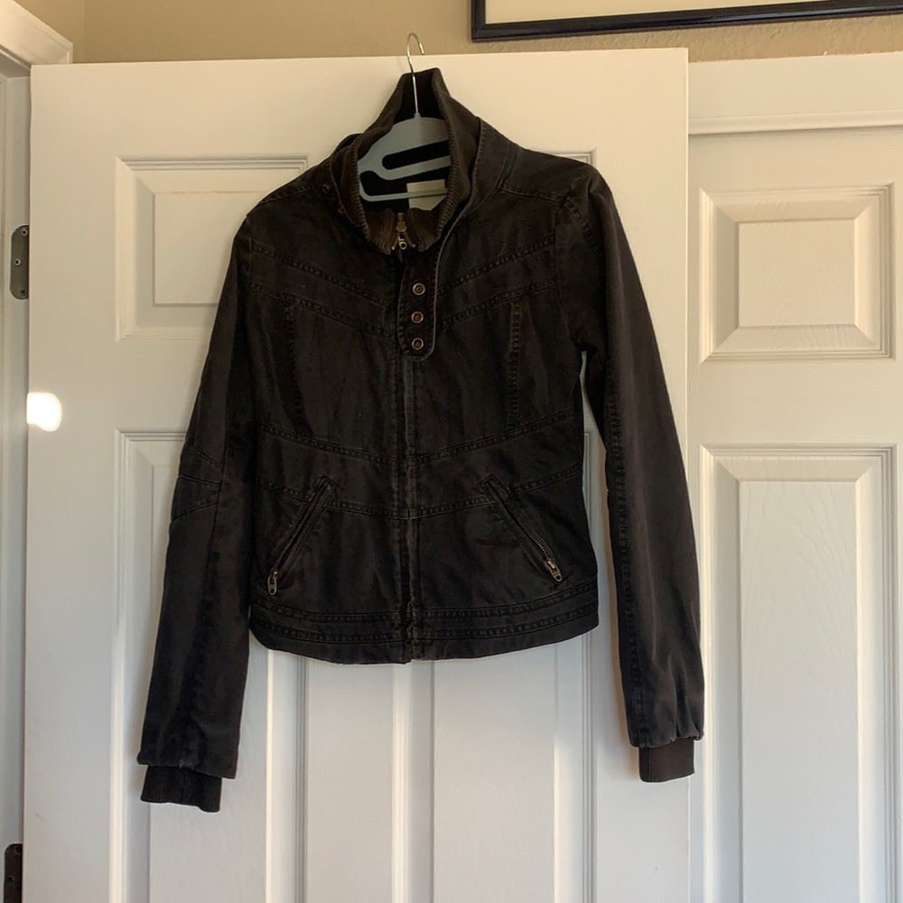 Diesel Black Bomber jacket